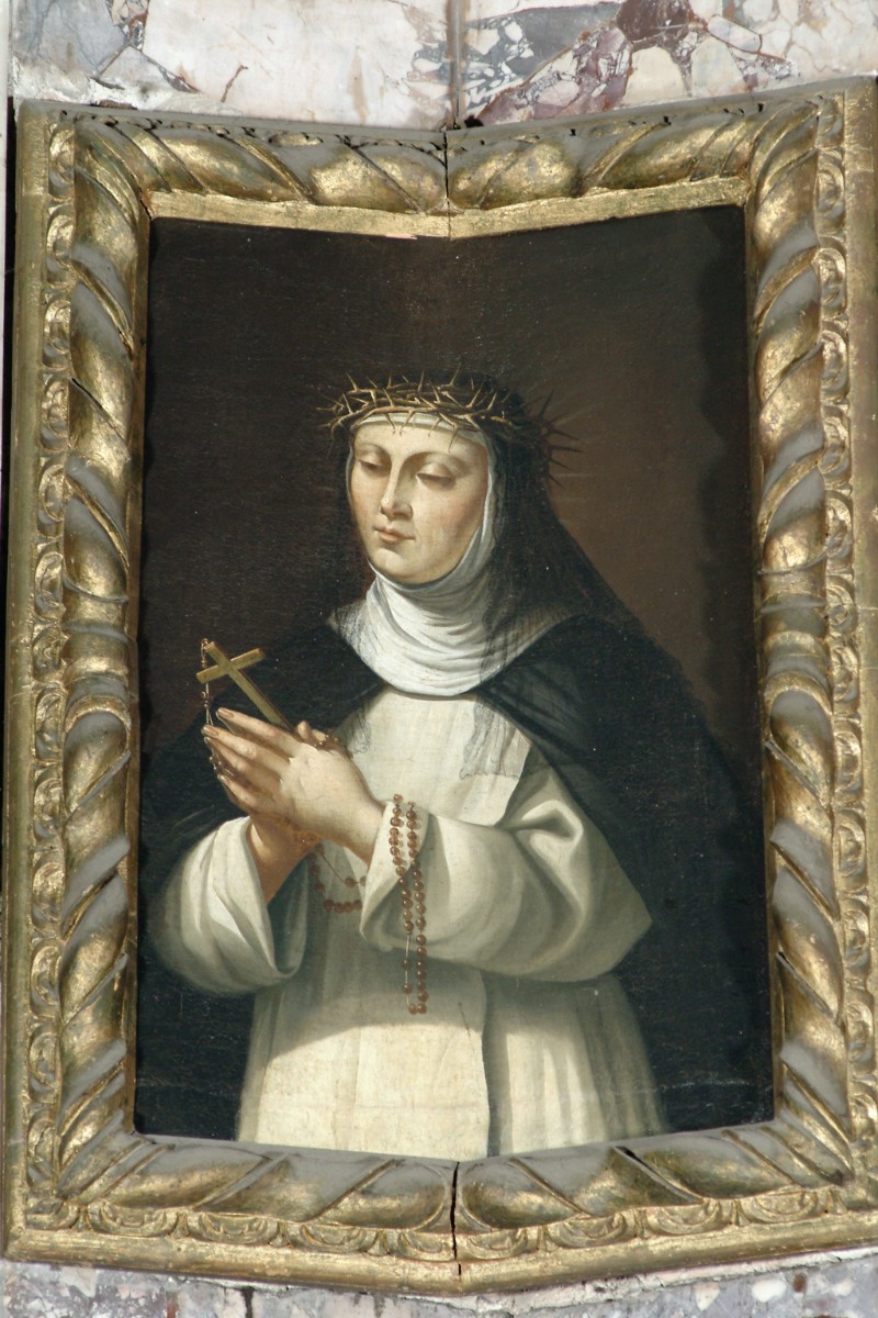 26-Attribuito a Zanella D. sec. XVIII, Santa Caterina da Siena-beweb